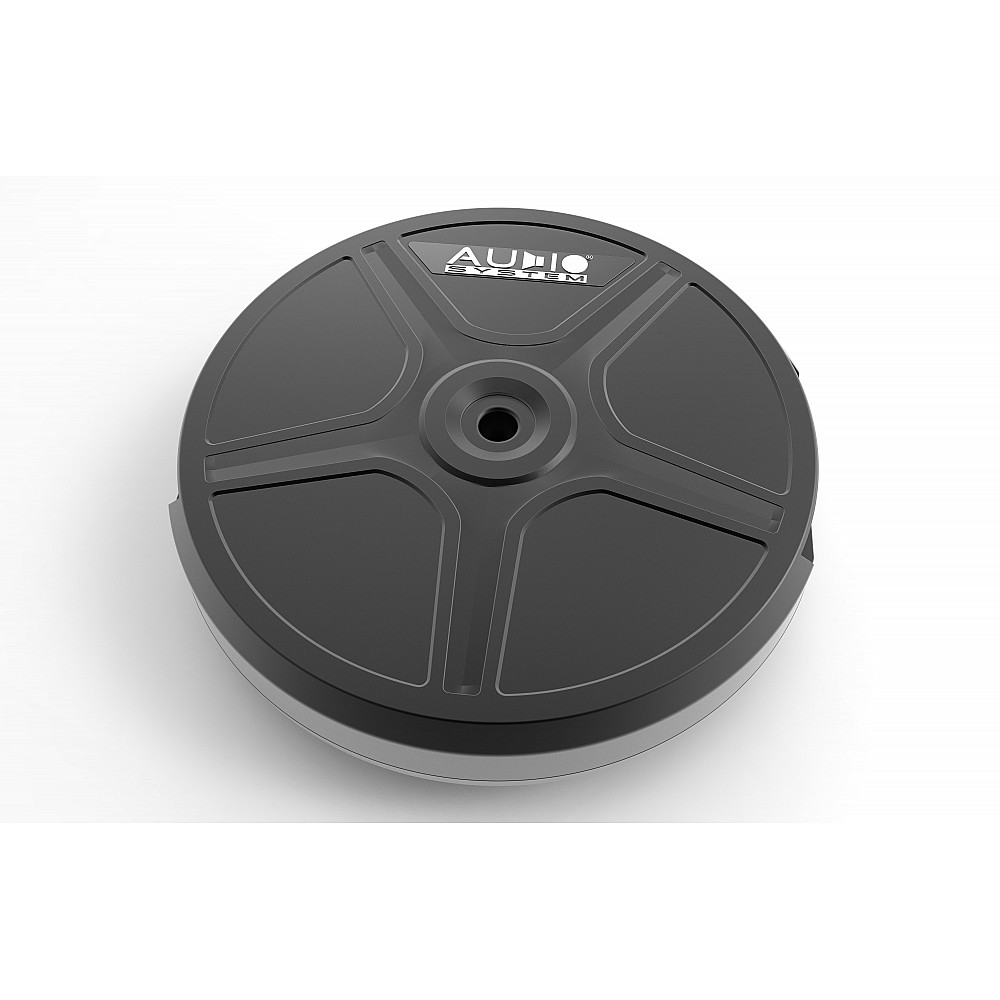 Subwoofer Kisten Audio System 28 cm reservewiel subwoofer in aluminium